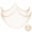 Beige, variant on Fish Net Decorations-80x40 inch,3mm Thick Natural Cotton-Versatile Nautical Netting for Under The Sea Hawaiian Beach Parties,Wall/Table/Ceiling Decor Beige 2 Pcs