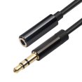 thumbnail image 1 of Conector de cable de extensión de audio con puerto de 3,5 mm Cable de auriculares macho a hembra (1,8 m) WDOplteas Para estrenar, 1 of 9