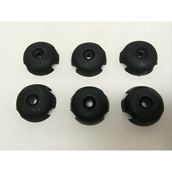 KAYAK 6 PCS NYLON SMALL ROUND CLOVER DECK LINE GUIDE FOR CANOE SMALL BOAT MARINE