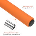 thumbnail image 4 of Uxcell Athletics Relay Track Baton Sponge Stainless Steel Race Stick , Orange, 4 of 5
