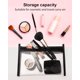 thumbnail image 5 of Set de bolsas de maquillaje Leevanoo Clear con 3 bolsas para viajes, 5 of 7