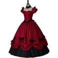 thumbnail image 3 of Southern Belle Ball Gown - Gothic Victorian Rococo Evening Dress for Women, 3 of 7
