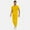 Bright Yellow, variant on VIAOLI Medical Men' Scrubs Set - V-Neck Top with Jogger Pants & Multi-Pocket Design for Nursing & Doctors