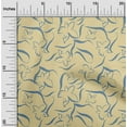 thumbnail image 2 of oneOone Cotton Cambric Yellow Fabric Floral & Diy Clothing Quilting Fabric Print Fabric By Yard 56 Inch Wide, 2 of 4