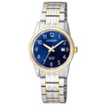 thumbnail image 1 of Reloj Citizen Quartz Men's & Ladie's EU6004-56L S022 Azul y Dorado, 1 of 4