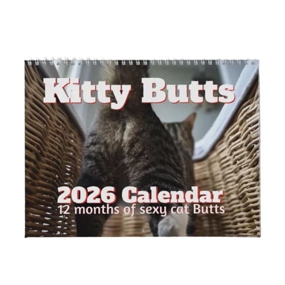 ERK 1Pcs 2025 Desk Calendar With Funny Cat Designs For Home Daily Planning And Memorable Dates