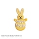 thumbnail image 3 of CaiYueKe Easter Bunny Ornament Resin Gingerbread Pendant Hanging Decor Spring Holiday Home Party Tree Decoration Cute Collectible Gift Festive, 3 of 7