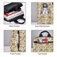 thumbnail image 3 of Fuzoiu Indian Paisley Print Lightweight Daypack,Weekender Bag for Men and Women, Travel Backpack with Padded Straps for School, Travel & Work, 3 of 7