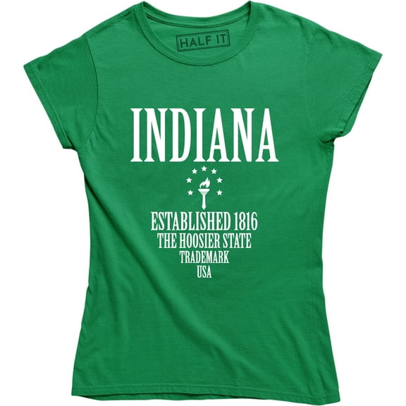 Indiana Established 1816 To Hosier State Game Day Women's Sports T-Shirt