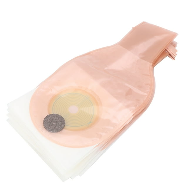 Bolsa de ostomía, sistema de una sola pieza de 10 piezas, cubierta de ostomía, bolsa de ostomía, los mejores materiales