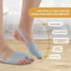 thumbnail image 1 of Corrector de Dedos, Separador de Dedos, Zapato Corrector de Dedo Gordo | Corrector de Hallux Valgus para Hombres y Mujeres | Estabilizador de Pulgar Cómodo | Malla Transpirable Que Absorbe La Humedad, 1 of 2