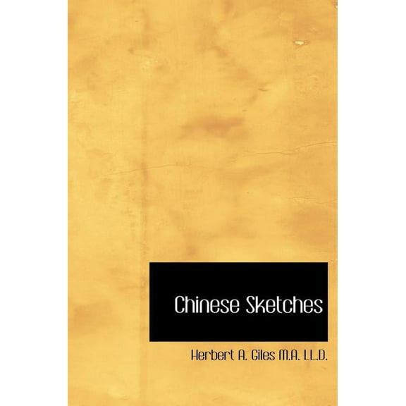 Chinese Sketches (Hardcover)
