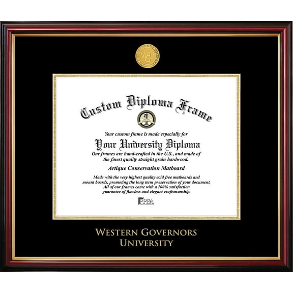 Western Governors University Petite Diploma Frame