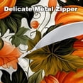 thumbnail image 4 of Thanksgiving Pumpkin Leaves Velvet Throw Pillow Covers with Unique Patterns - Set of 2, 16x16, 18x18, 20x20 Inches or Living Room, Bedroom, and More!, 4 of 6