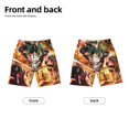 thumbnail image 2 of My Hero Academia Swim Trunk, Beach Board Shorts For Boys Girls, Quick Dry Swimsuit With Mesh Linning, Swimming Trunks For Kids Teens, 2 of 9