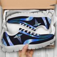 thumbnail image 1 of Zapatillas deportivas con estampado de enfermera y malla transpirable, diseño de estetoscopio, con cordones, ligeras y cómodas, para estudiantes., 1 of 6