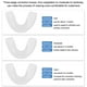 thumbnail image 3 of Aparatos de ortodoncia dentales, corrector de retención de dientes transparente, refuerzo de silicona para enderezar, protector bucal para deportes atléticos y rechinar los dientes(Ligeramente duro) Unbranded 1411200362713, 3 of 7