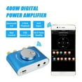 thumbnail image 4 of 200W+200W 12V/24V Mini Bluetooth 5.0 HiFi Digital Amplifier Stereo Audio 2.0 Channel Sound Amplifiers Power Amp For Home Car ,Powerful Sound Quality, 4 of 7