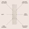 thumbnail image 4 of JONATHAN Y SCANDINAVIAN 2 x 8 Runner Rug, Nordby Geometric Arch Striped - Ivory/Cream, SCN104B-28, 4 of 8