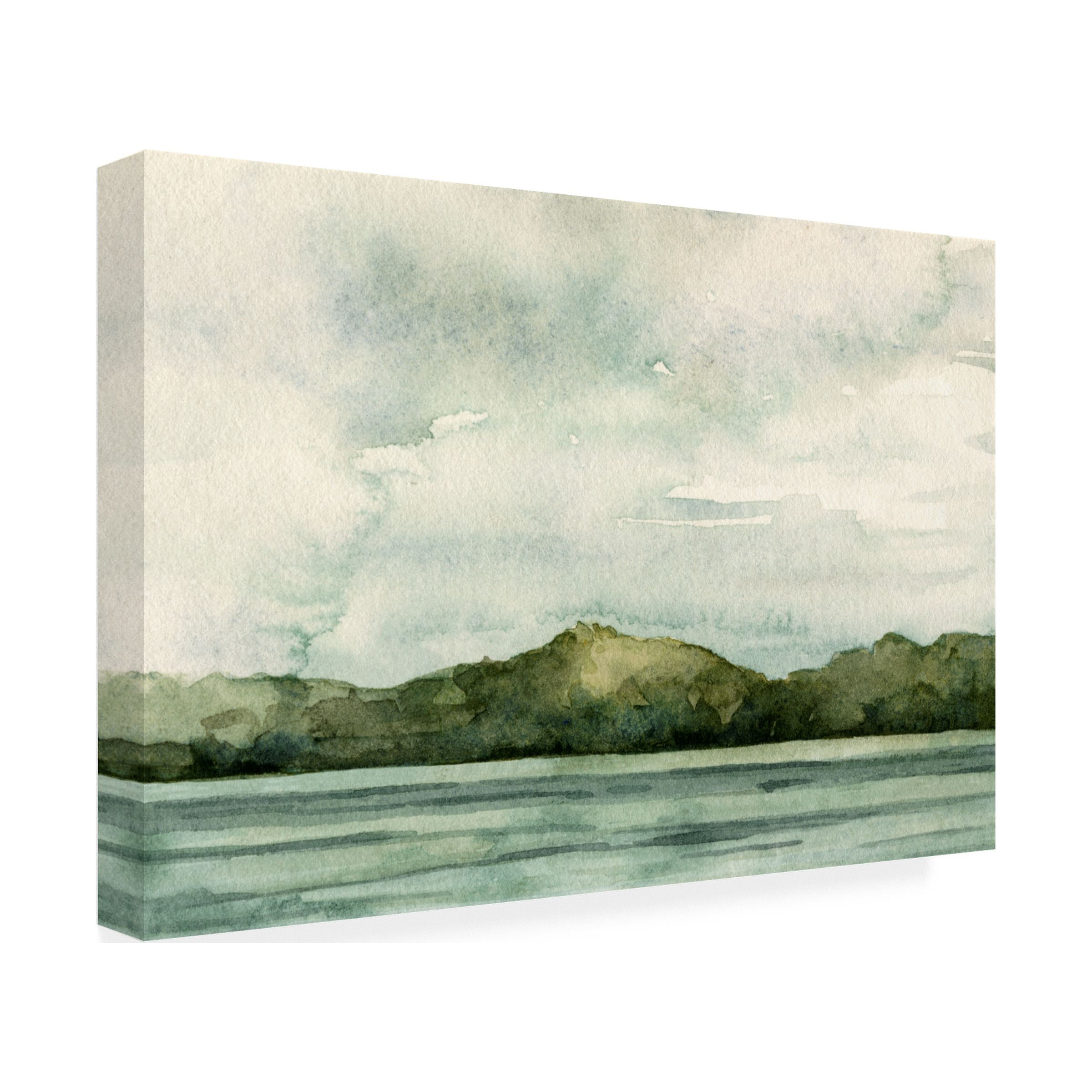 Emma Caroline 'Riverside II' Canvas Art