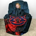 thumbnail image 3 of College Covers Auburn Tigers Sublimated Soft Throw Blanket, 42" x 60", 3 of 5