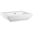 thumbnail image 2 of Proflo Pf1181 22-7/8" Rectangular Vitreous China Pedestal Bathroom Sink - White, 2 of 3