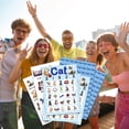 thumbnail image 4 of Juego de bingo OZTEMETY de gatos y gatitos, kit de tarjetas para 24 jugadores, 4 of 4