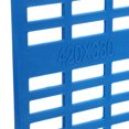 thumbnail image 4 of Blue ABS Rabbit Cage Mat for Cage Environment Improvement 2Pcs 16.5X13X0.4In, 4 of 5