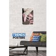thumbnail image 3 of Girl's Feet in Pink Ballet Slippers Wall Poster, 14.725" x 22.375", 3 of 3
