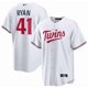 thumbnail image 1 of Camiseta clásica de béisbol local de Joe Ryan White de los Minnesota Twins, con número de estrella bordado.-XXXL, 1 of 2