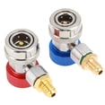 thumbnail image 4 of LYUMO R134 A/C Low/High Quick Connector Air Conditioning Coupler Adapter with Cap, High Low Coupler Connector, High Low Coupler Adapter, 4 of 7