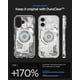thumbnail image 4 of Funda MagFit Ultra Hybrid de Spigen para iPhone 17, transparente, 4 of 6