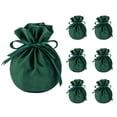 thumbnail image 2 of TOPTIE 20 PCS Round Bottom Drawstring Bags Wedding Favor Bags Velvet Jewelry Gift Pouches Bags, 2 of 6