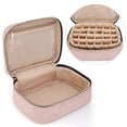 thumbnail image 4 of Bolsa de transporte para esmaltes de uñas Yarwo, 27 x 18 x 9 cm, con capacidad para 24 botellas, 4 of 8