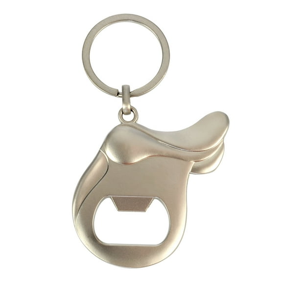 Saddle Bottle Opener Key Chain