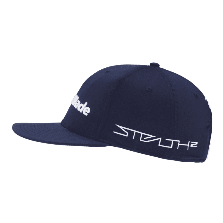 Taylormade Tour Flatbill 2023 Golf Cap - Navy Taylormade Tour Flatbill 2023 Golf Cap - Navy