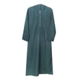 thumbnail image 4 of Men'S Hooded Thobe Robe Traditional Long Sleeve Loungewear With Convenient Side Pockets For Relaxation, 4 of 9
