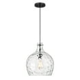 thumbnail image 3 of Meridian M7053MBK 1-Light Pendant in Matte Black, 3 of 7