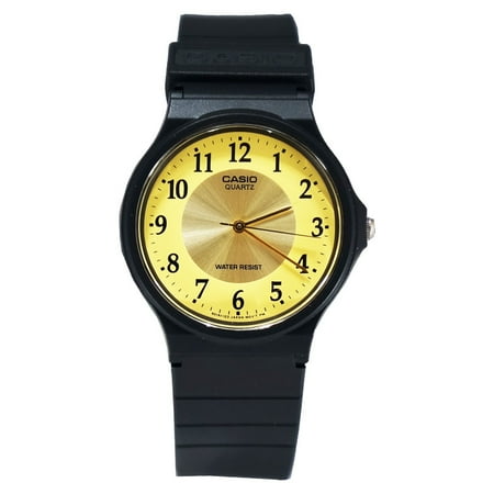 Classic Analog Water Resistant Watch w/ Resin Band - MQ24 - 10 Styles