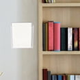 thumbnail image 4 of HLONK 2Pack Hanging File Holder Acrylic Brochure Holder Booklet Display Stand Wall  Holder Clear Literature Rack Hanging Mail Holder Plastic Booklet Organizer for Office Home (Small), 4 of 7