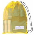 thumbnail image 1 of Bolsa de malla para natación Sporti, 46 x 75 cm, con cordón, de secado rápido, color amarillo, 1 of 9