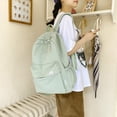 thumbnail image 6 of FDDMis Light Weight Backpacks for Travel Lightweight Backpack Bulk Backpacks Backpack for Women Travel Electronics Backpack Mochila Escolar Spacious, Green, 6 of 9