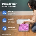 thumbnail image 5 of PetSafe ScoopFree Premium Crystal Cat Litter, Lavender, Silica Crystals, 4.3 lb, 2-Pack, Purple, 5 of 11