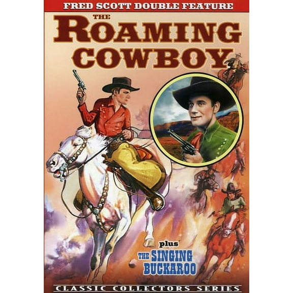 The Roaming Cowboy / The Singing Buckaroo (DVD), Alpha Video, Western