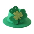 thumbnail image 1 of CALLE. Accesorio de disfraz creativo para decoración de sombrero del día de San Patricio para recuerdos de fiestas navideñas Verde, 1 of 8