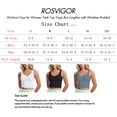 thumbnail image 7 of Rosvigor Womens Sports Bras Longline Wirefree Padded Workout Tank Tops for Women, 7 of 7
