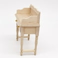 thumbnail image 2 of Leatfisat Doll House Furniture Model Furniture Dollhouse Writing Desk Miniature Mini House Desk Bedroom Simple Writing Table Mini House Tea Table Model Mini Furniture Item Wooden, 2 of 9