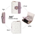 thumbnail image 2 of FALAN MULE Small Wallet for Women Rfid Bifold Vegan Leather Card Holder Wallet With Zipper Pocket, 2 of 6