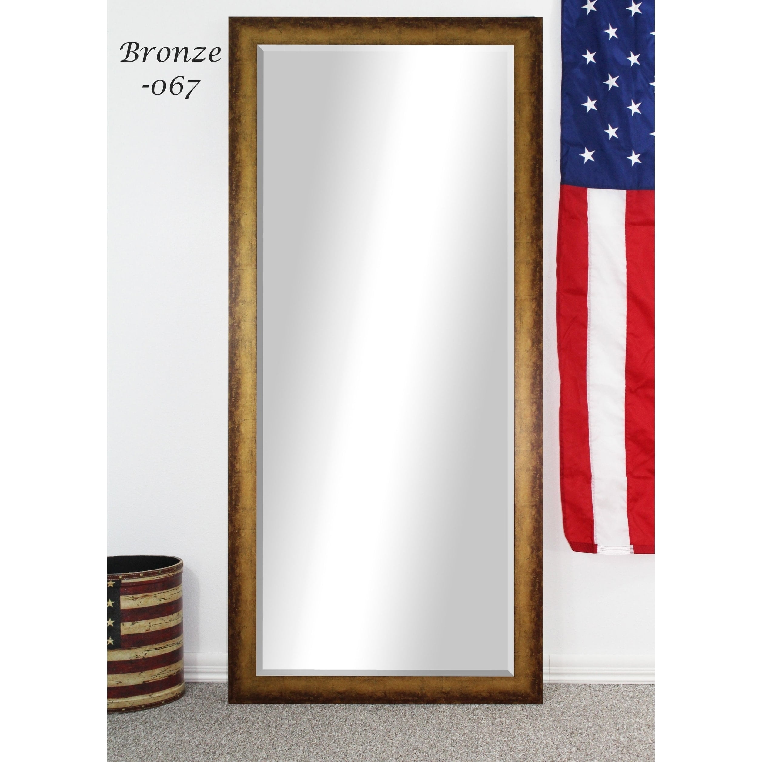 Rayne Mirrors American Made Full Body/Floor Length Beveled Mirror