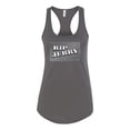 thumbnail image 2 of Wild Bobby RIP Jerry Springer 90's TV Talk Show Host Famous People Ladies Racerback Tank Top, Dark Grey, Large, 2 of 6